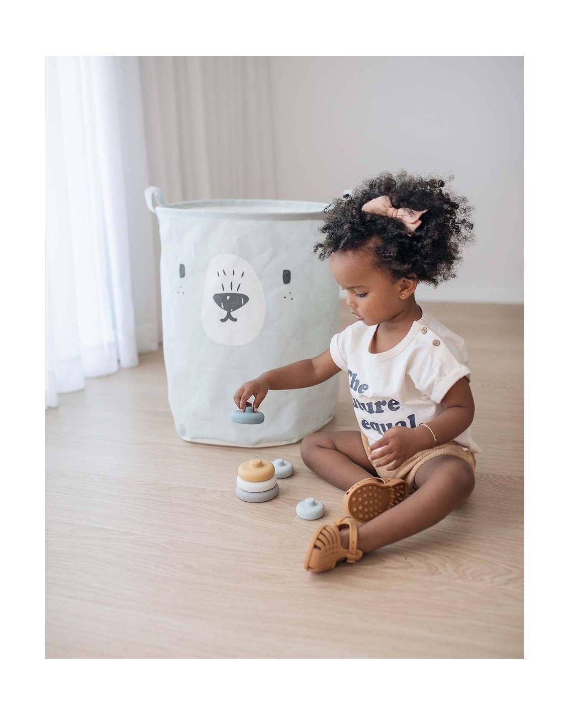 Silicone Ring Stacking Toy