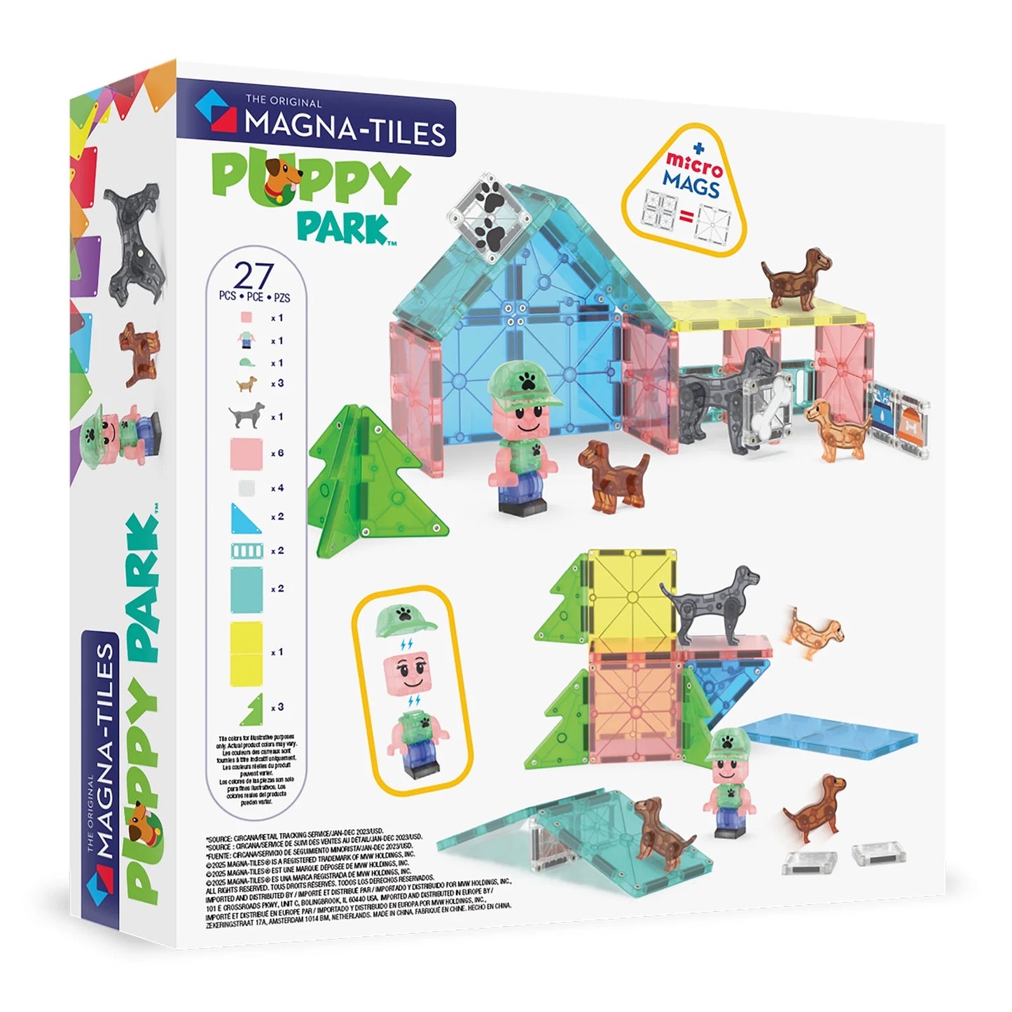 Magna Tiles - Puppy Park 27 pcs