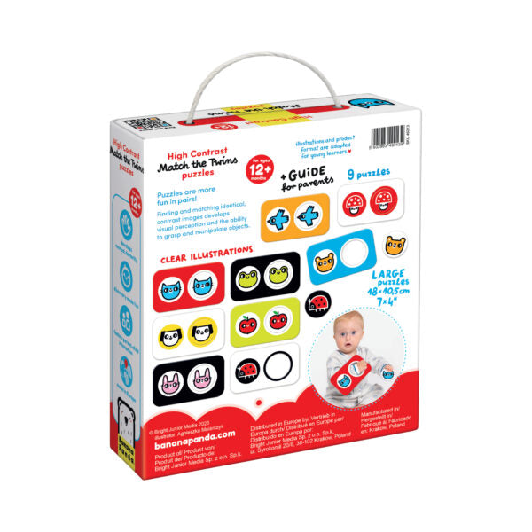 High Contrast Match the Twins Puzzle