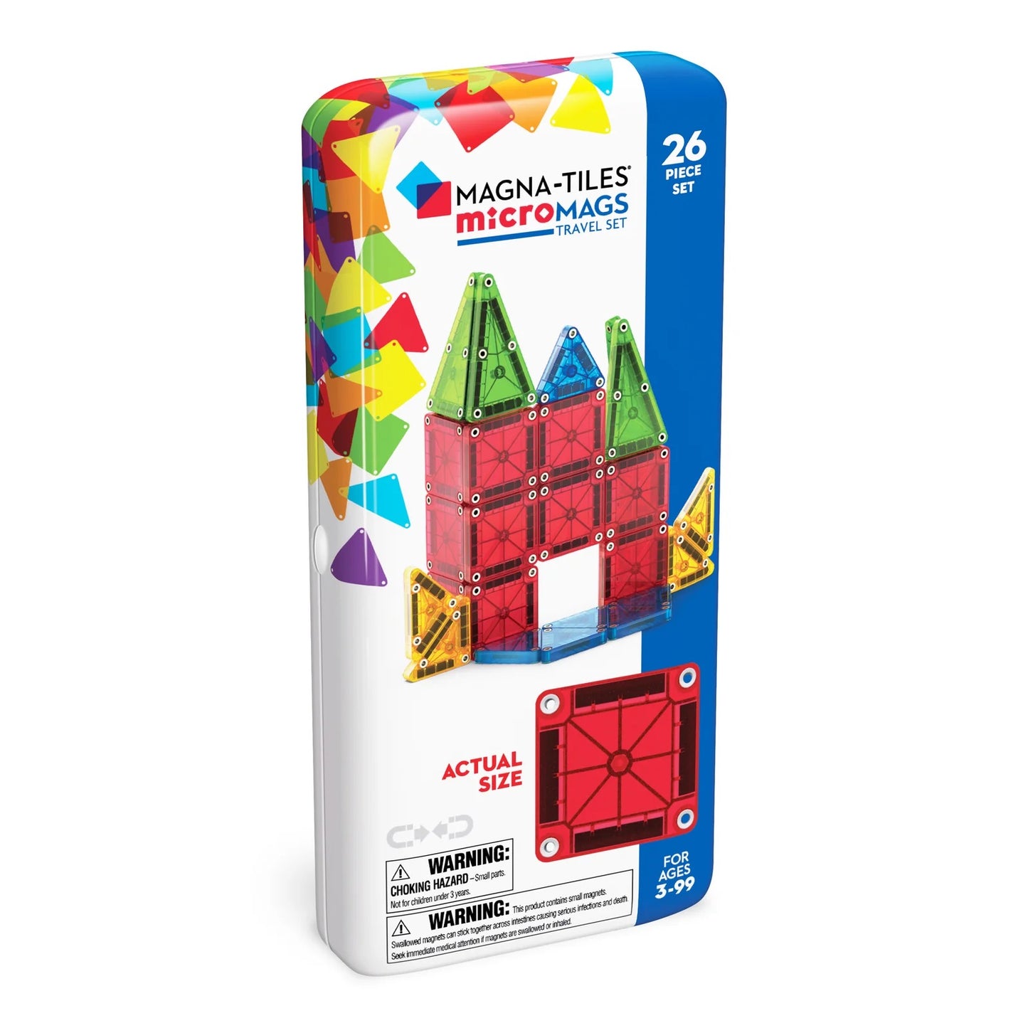 Magna Tiles - Micro Mags Travel Set - 26 pcs