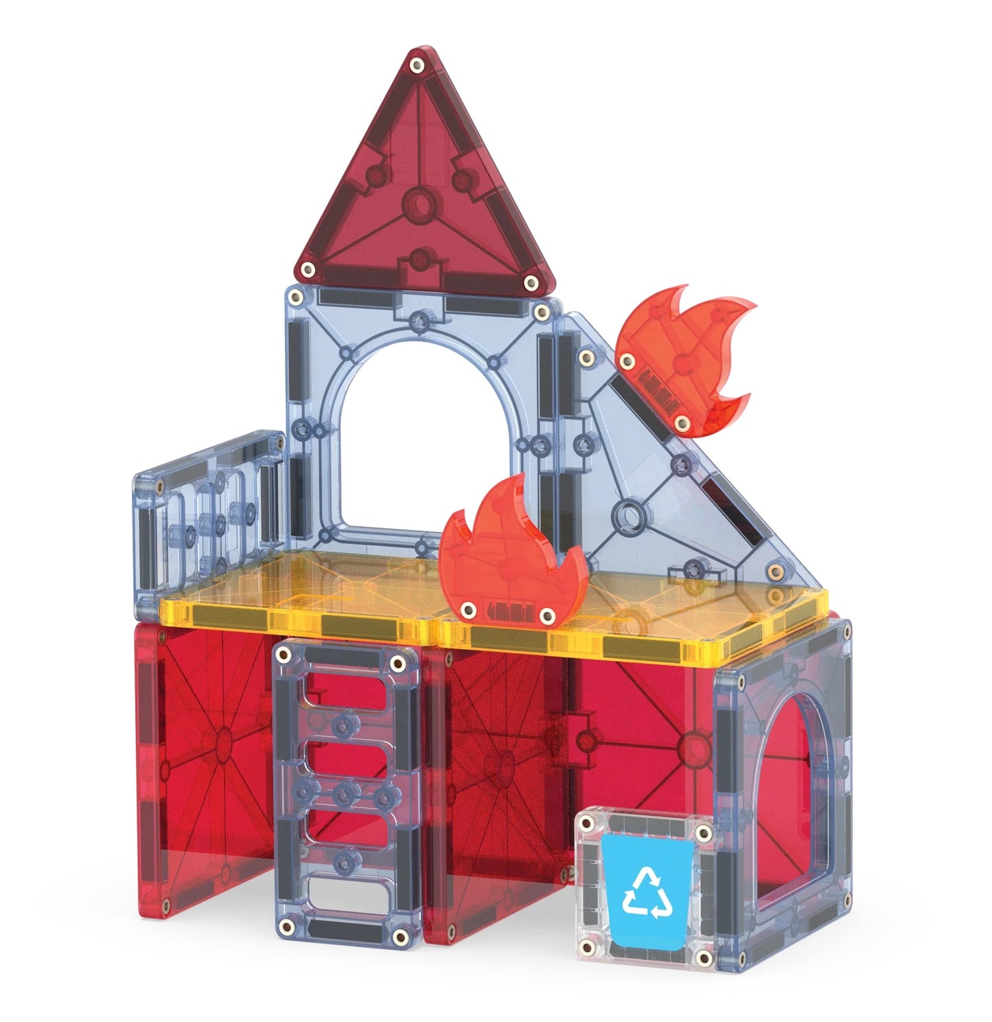 Magna Tiles - Fire Rescue - 27 pcs