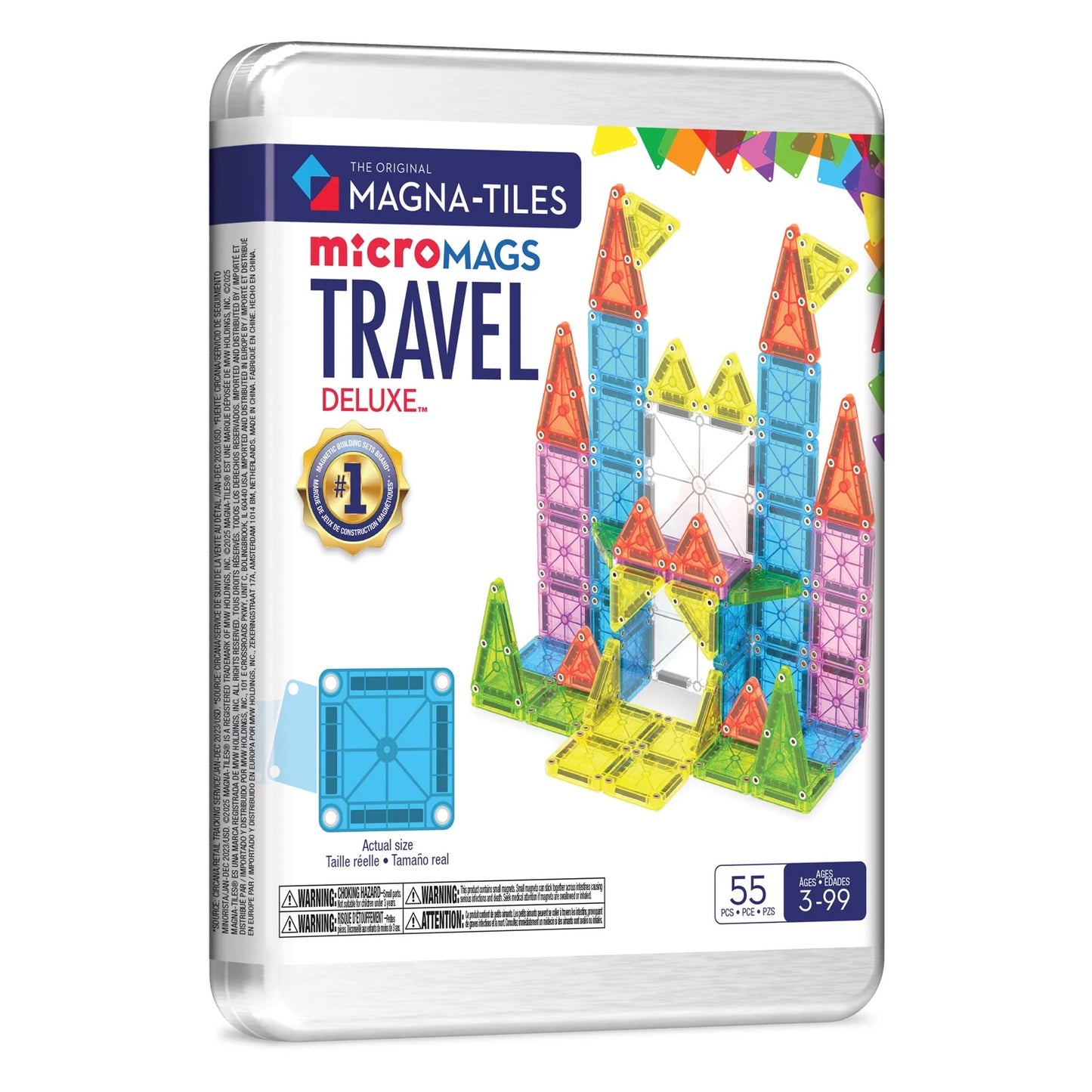 Magna Tiles - Travel Set Deluxe 55 pcs