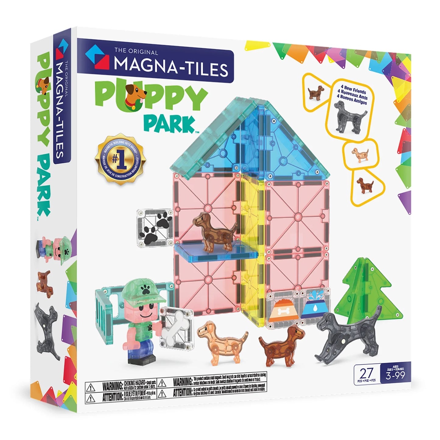 Magna Tiles - Puppy Park 27 pcs