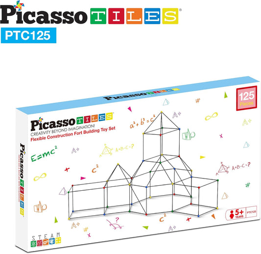 Building Fort - 125 Pcs - Picasso Tiles
