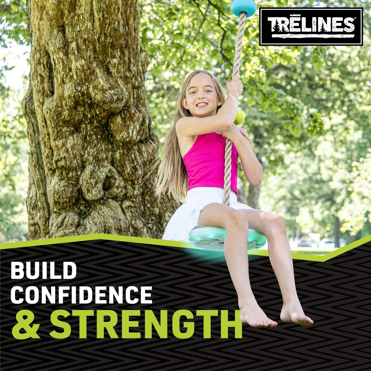 LED Climbing Rope Swing