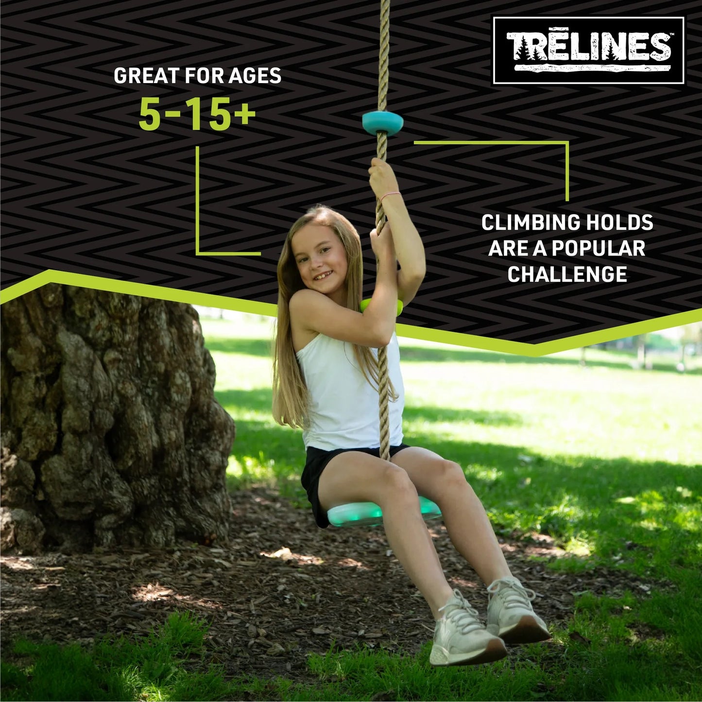 LED Climbing Rope Swing