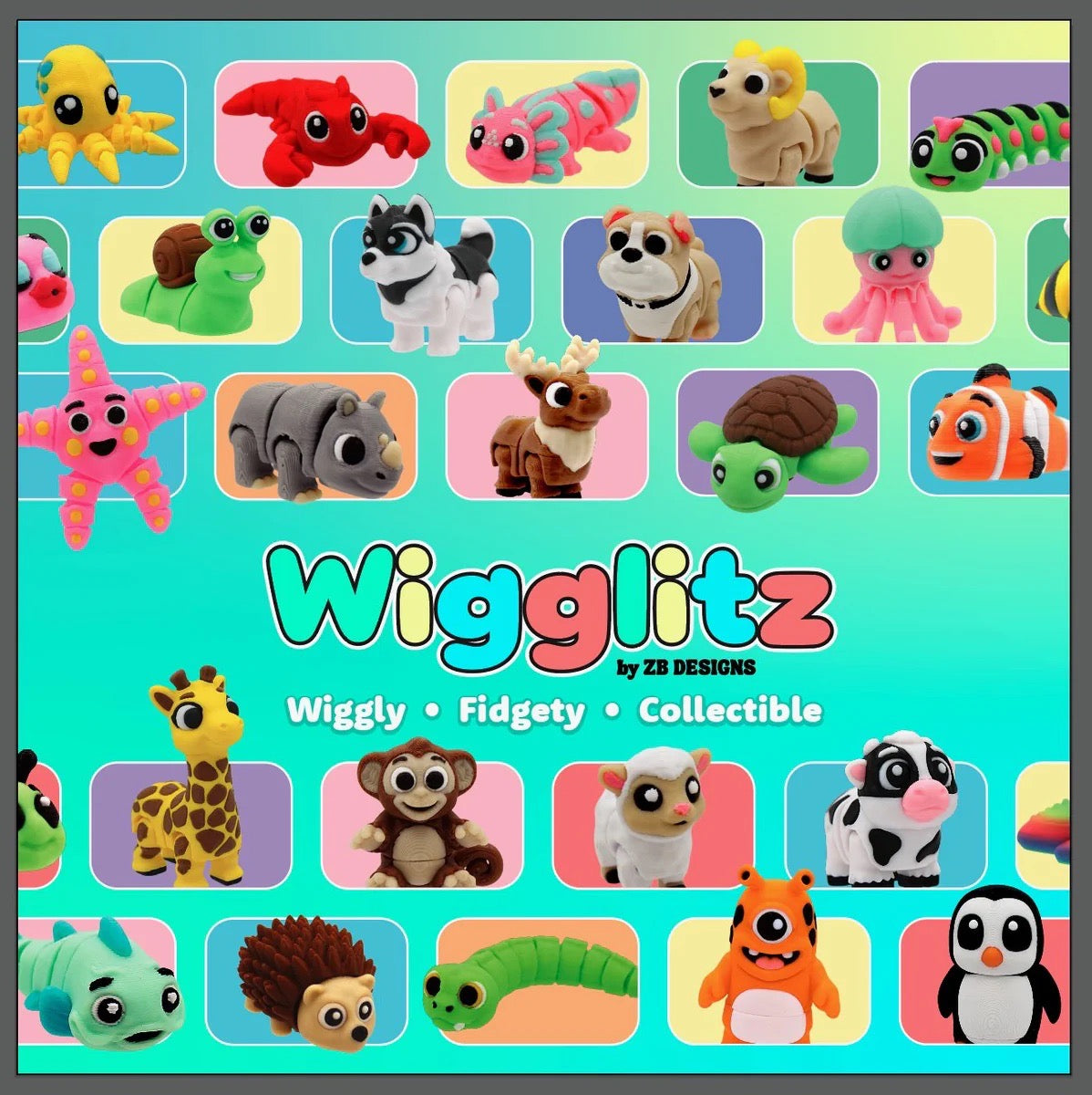 Wigglitz - Bag 12 pcs