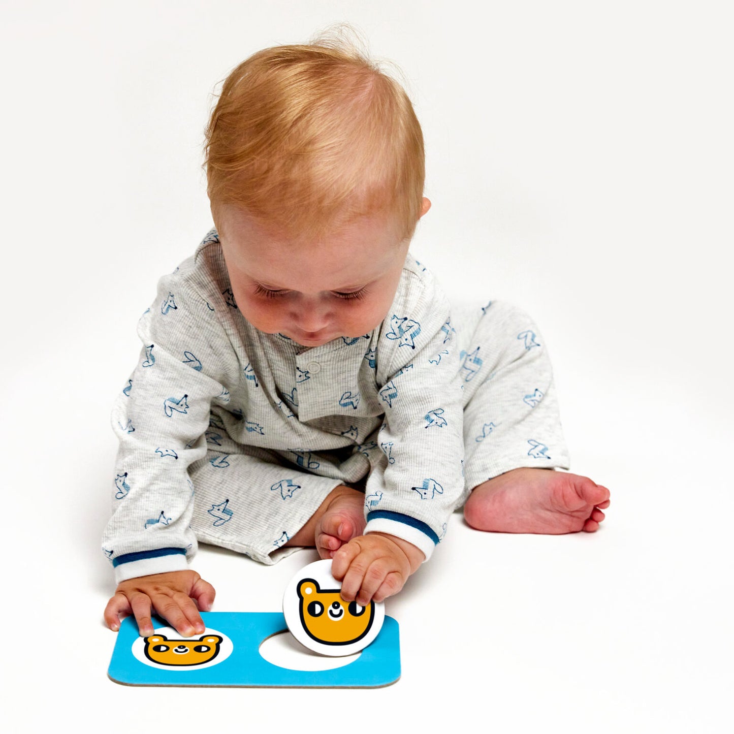 High Contrast Match the Twins Puzzle