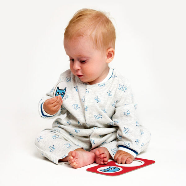 High Contrast Match the Twins Puzzle