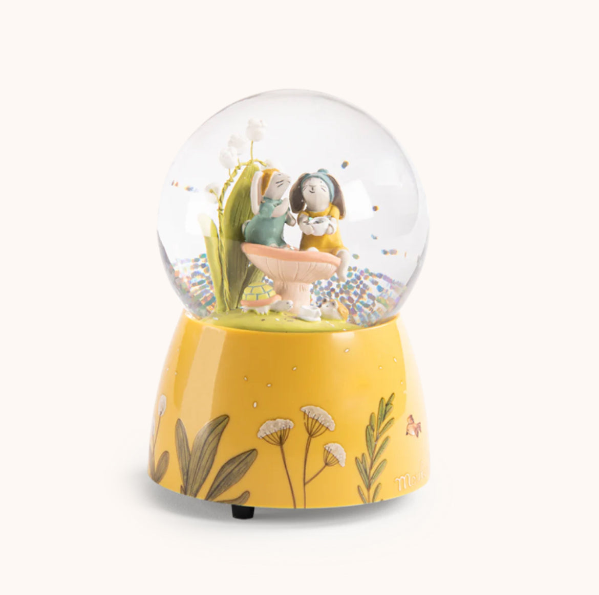 Musical Snow Globe - Yellow