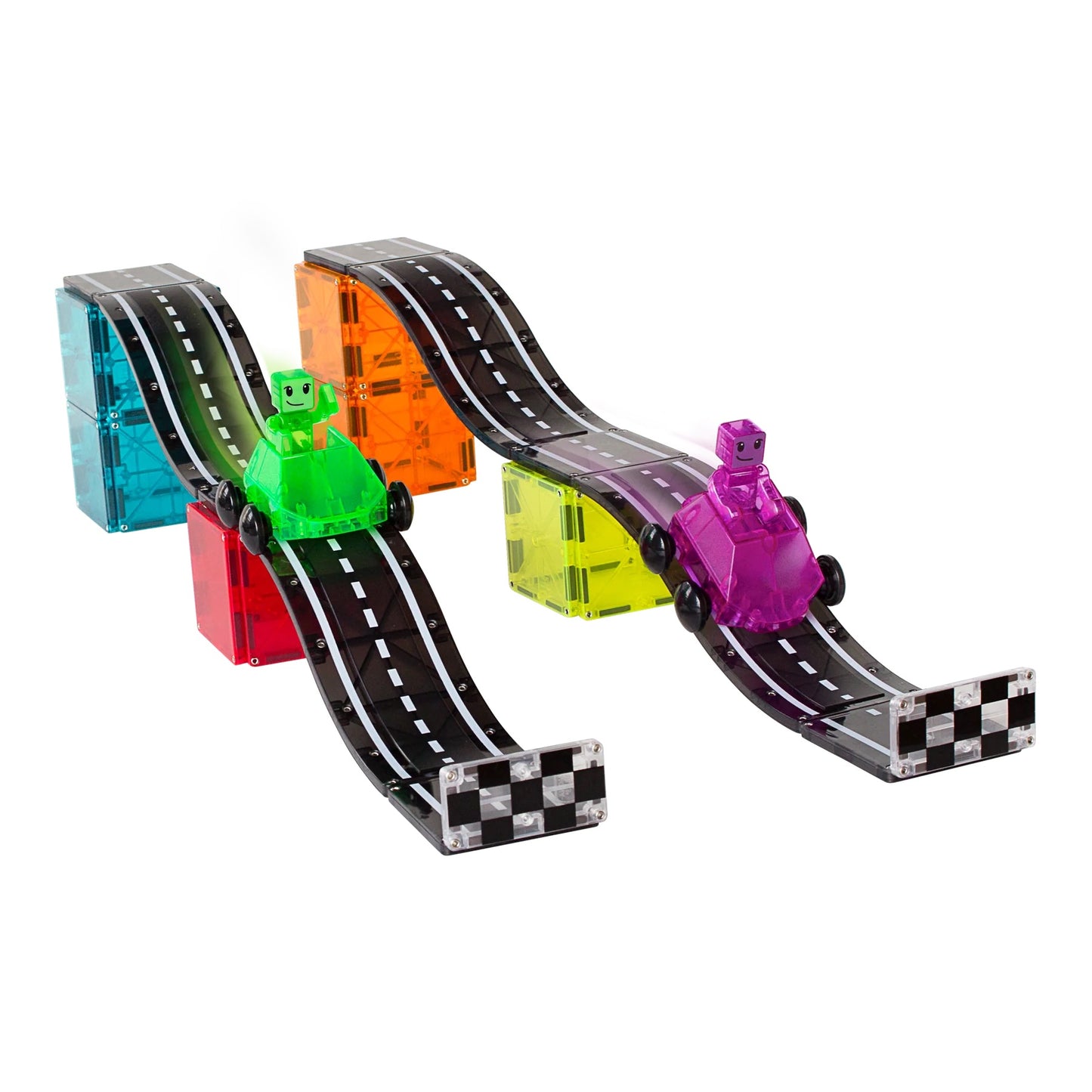 Magna Tiles - Downhill Duo - 40 Pcs