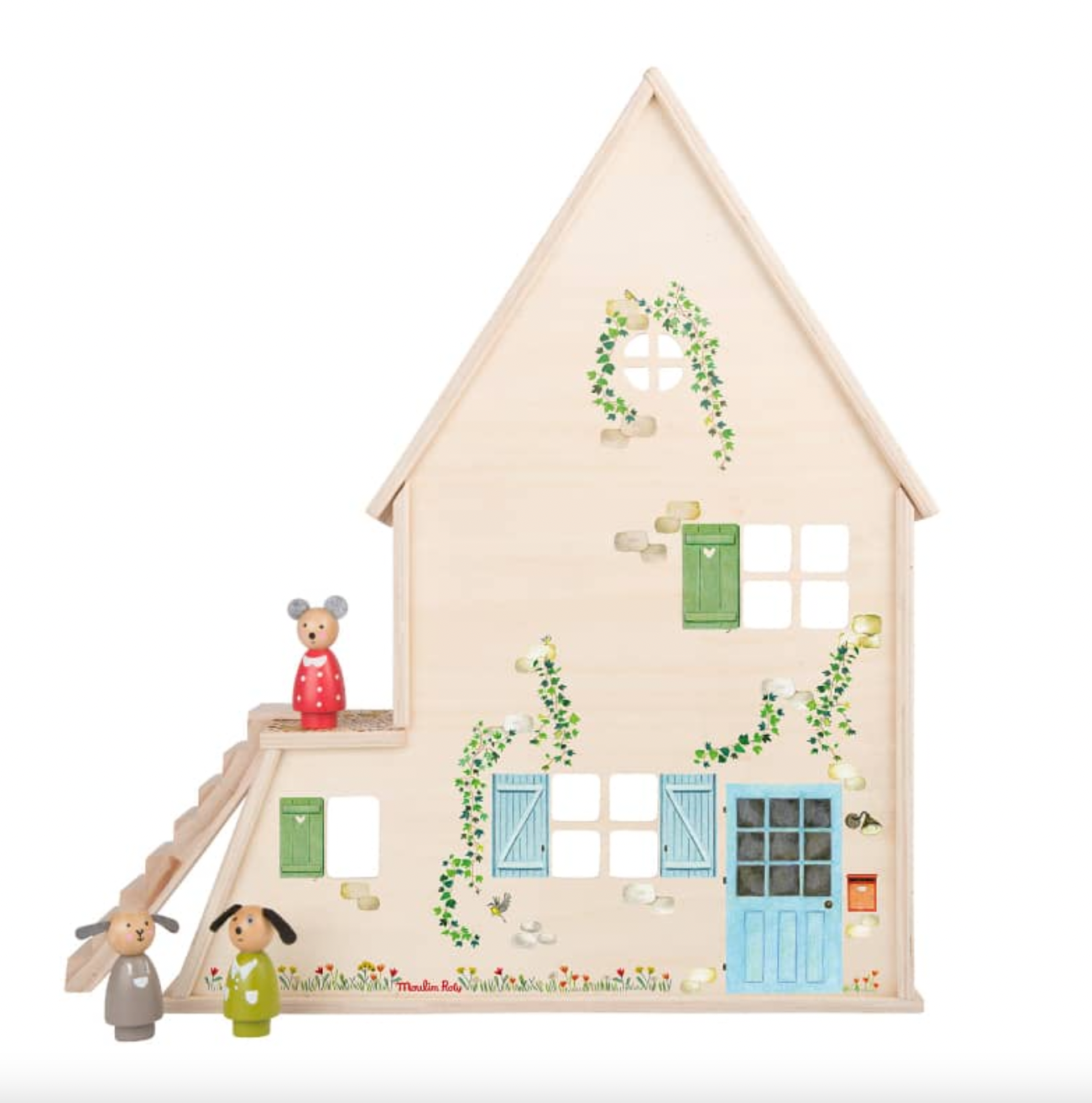 Wooden Play House "The Big Family" - MR