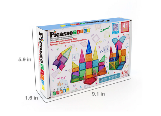 Picasso Tiles - 41 pcs