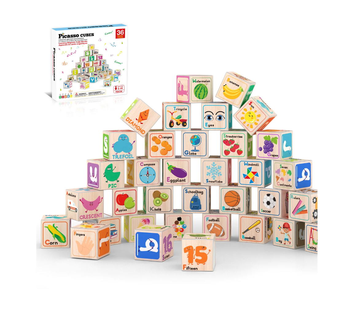 Magnetic Cubes - 36 pcs