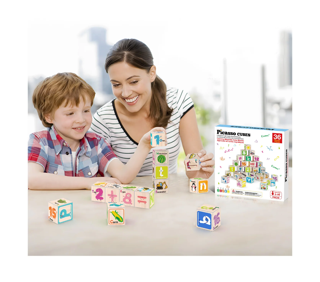 Magnetic Cubes - 36 pcs