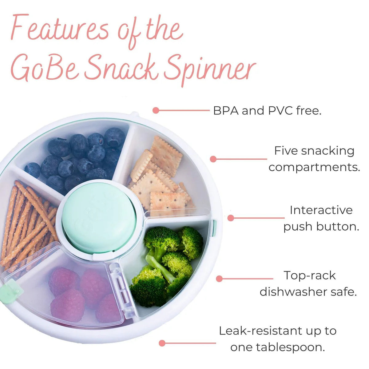 GoBë - Small Snack Spinner